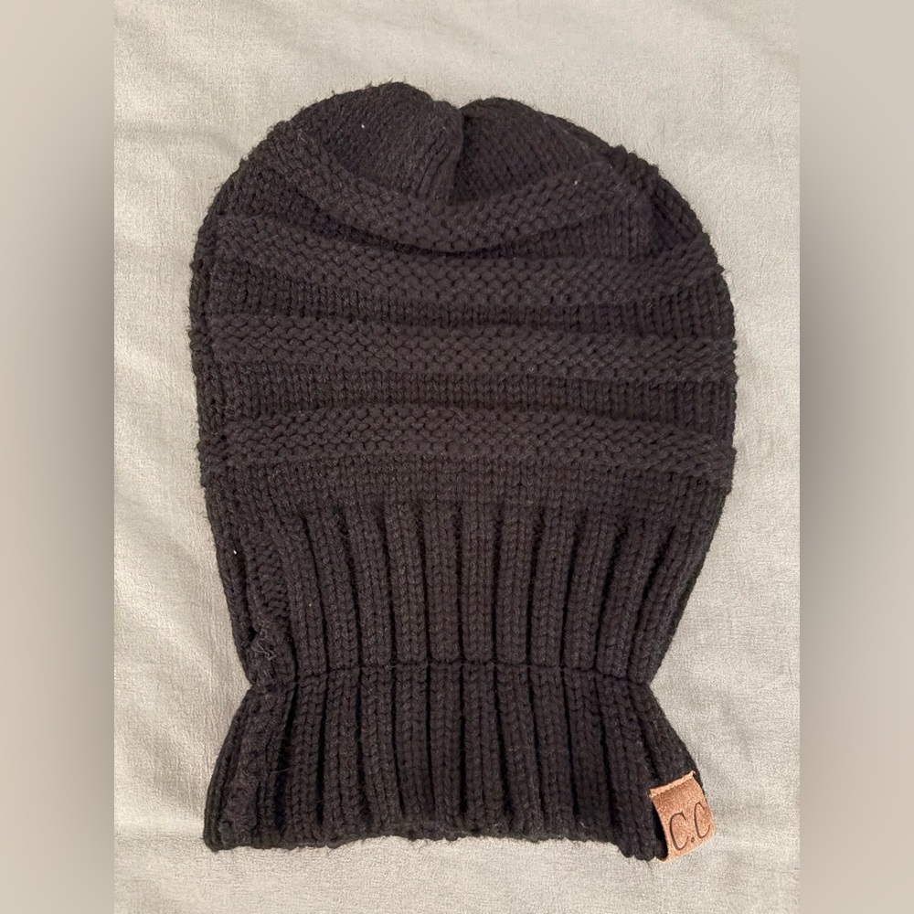 Black Knit Beanie